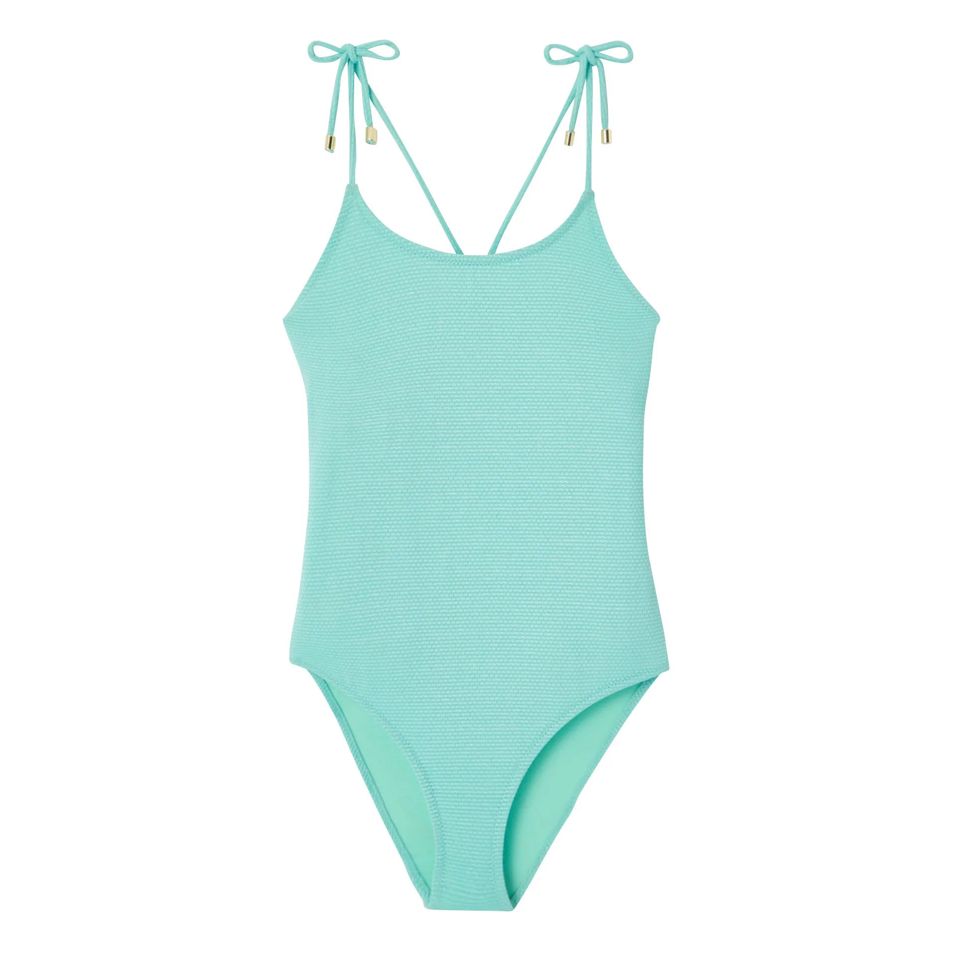 Lison Paris Turquoise Bahamas 1 Piece Swimsuit