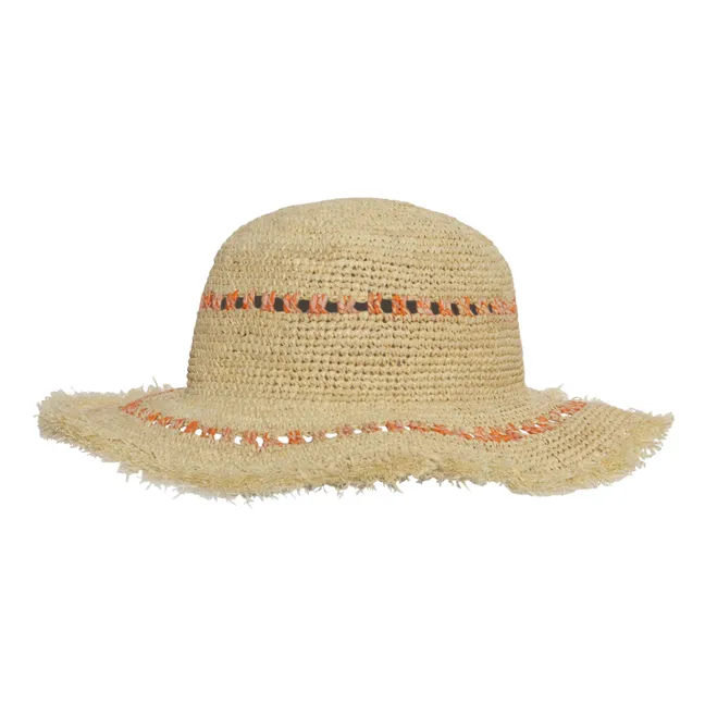 Sombrero de paja Giverny | Amarillo Paja