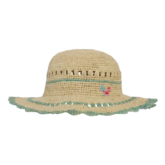 Sombrero de paja India | Amarillo Paja
