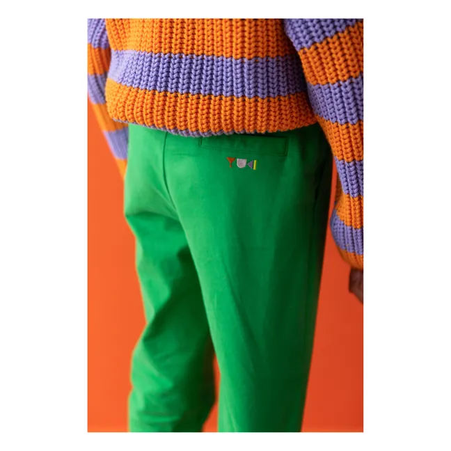 Pantalon Chino Coton Bio | Vert