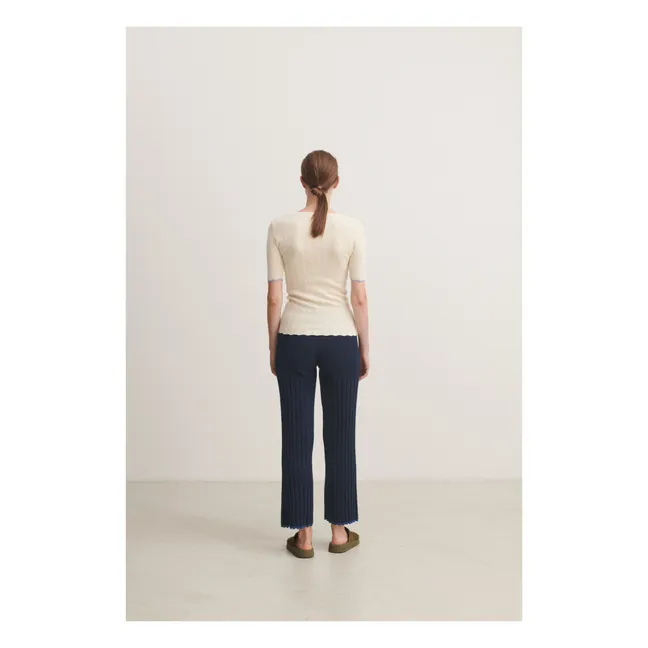 T-Shirt Lace - Collection Femme | Ecru