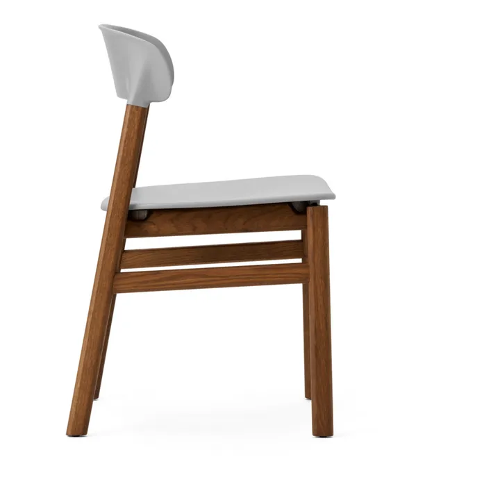Stuhl Herit aus Räuchereiche | Grau- Produktbild Nr. 0