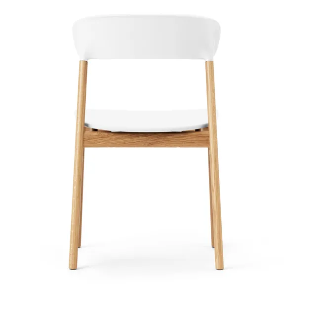 Stuhl Herit aus Eiche | Weiß