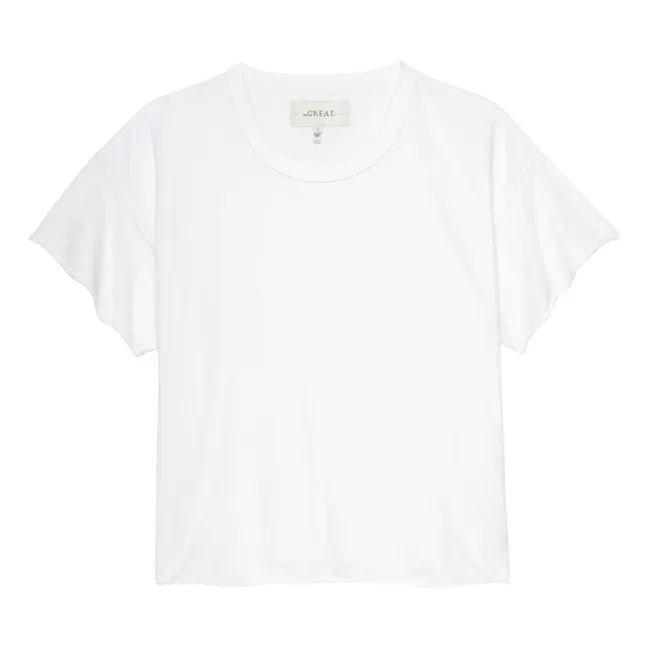 The Crop T-shirt | White