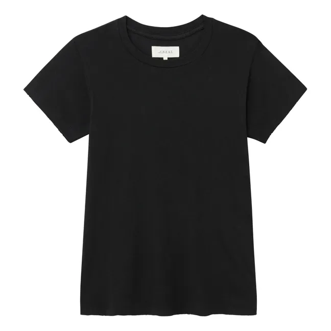 The Boxy Crew T-shirt | Black