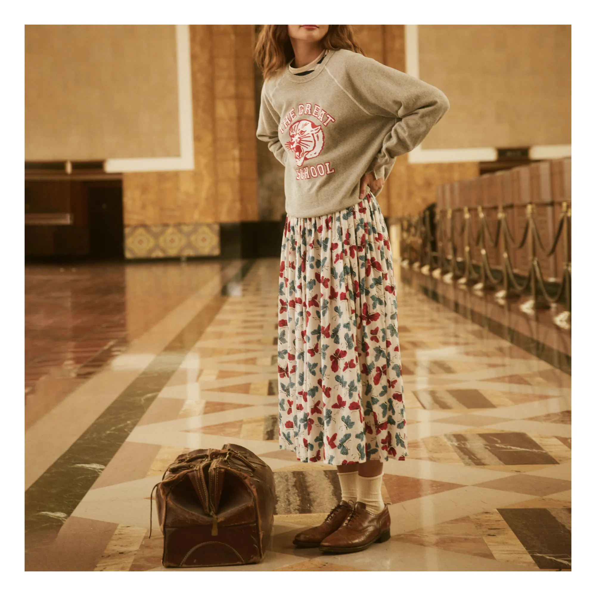 The Great - The Viola skirt - Blue | Smallable