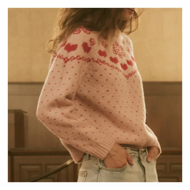 Jersey de lana Sweetheart | Rosa
