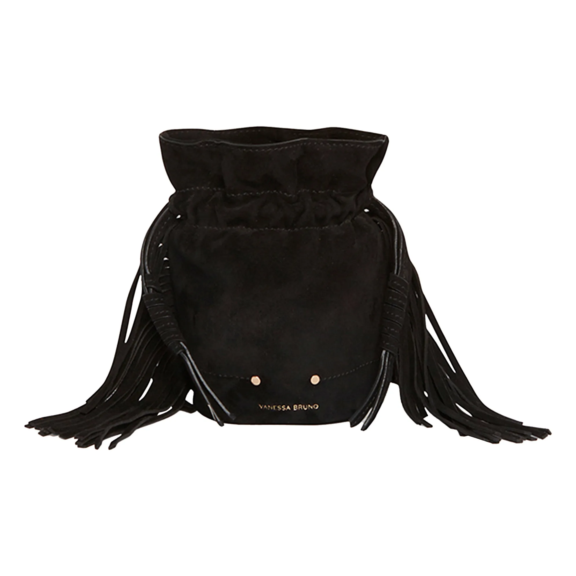 Vanessa Bruno Sac Bourse Mini Frange Othilia Chèvre Velours