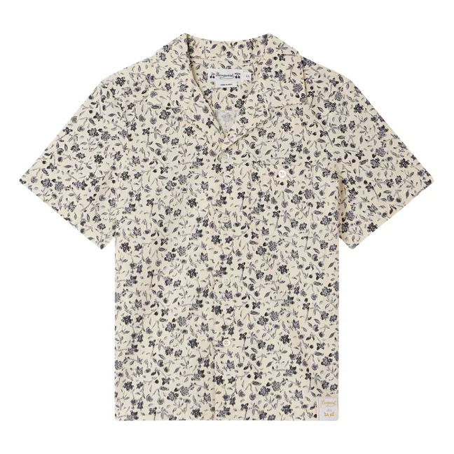 Steve Floral Shirt | Grey