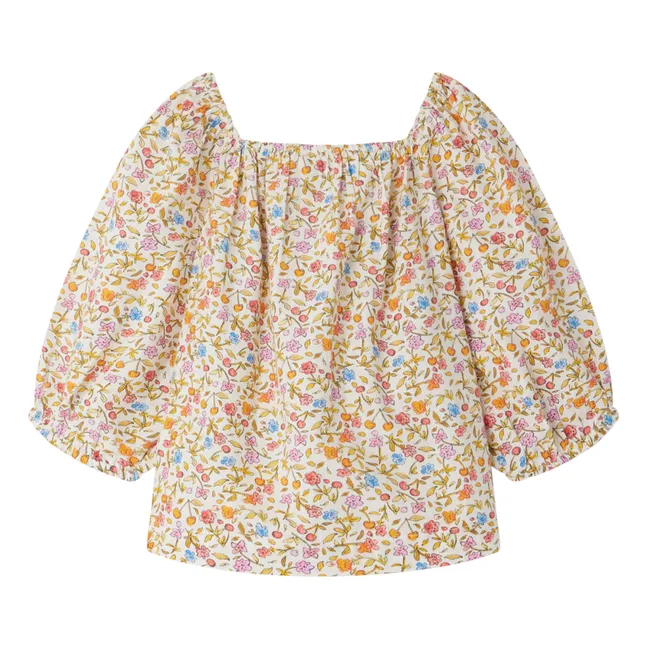 Anastide floral blouse | Apricot
