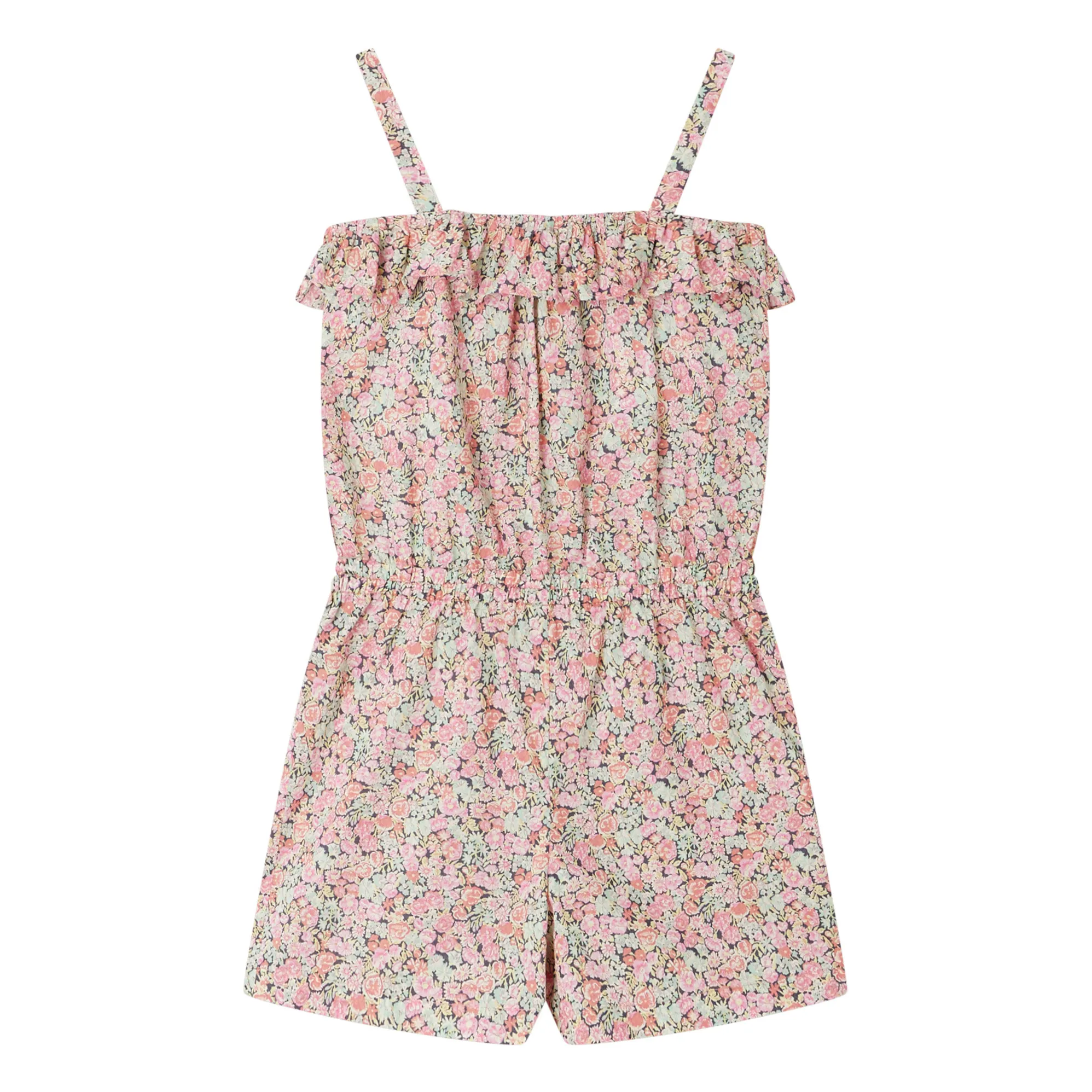 Combishort Liberty Agrume | Rose- Image produit n°0