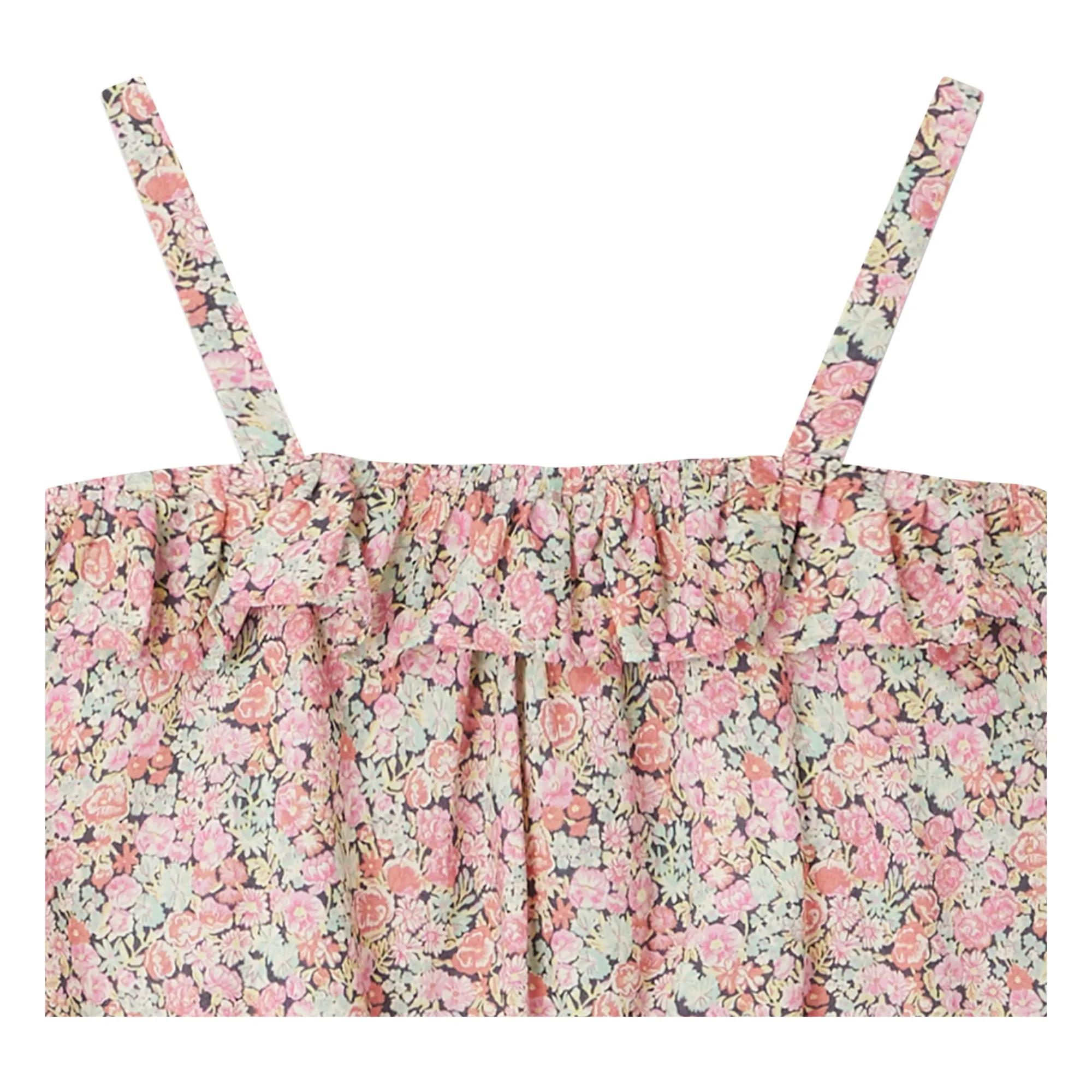 Combishort Liberty Agrume | Rose- Image produit n°1