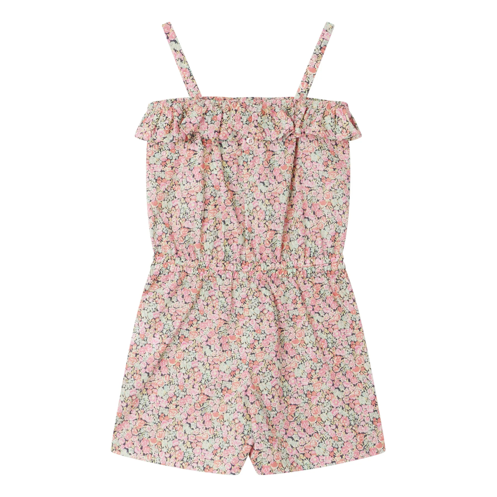 Combishort Liberty Agrume | Rose- Image produit n°2