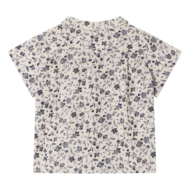 Gerald Flowered Shirt | Grey