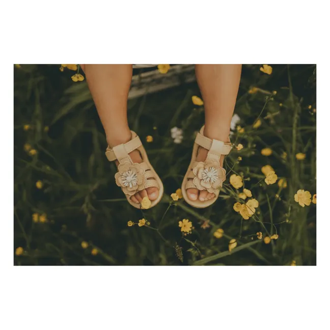 Tuti Fields Sandals Ranunculus | Gold