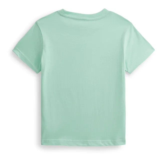 T-Shirt Logo | Seladon blau