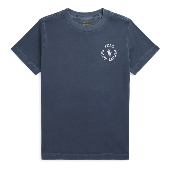 Maglietta con logo | Blu marino