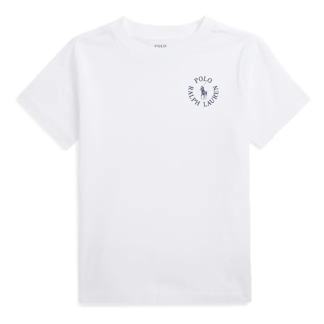 Camiseta con logotipo | Blanco