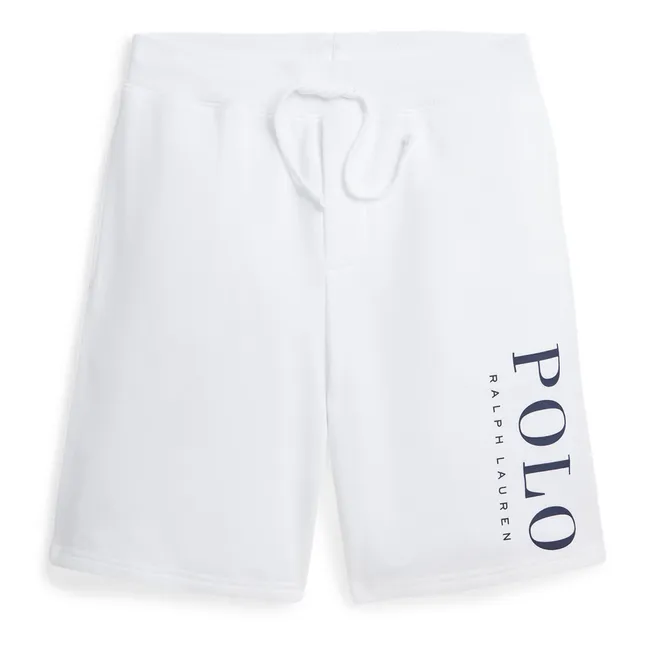Pantalones cortos de rizo | Blanco