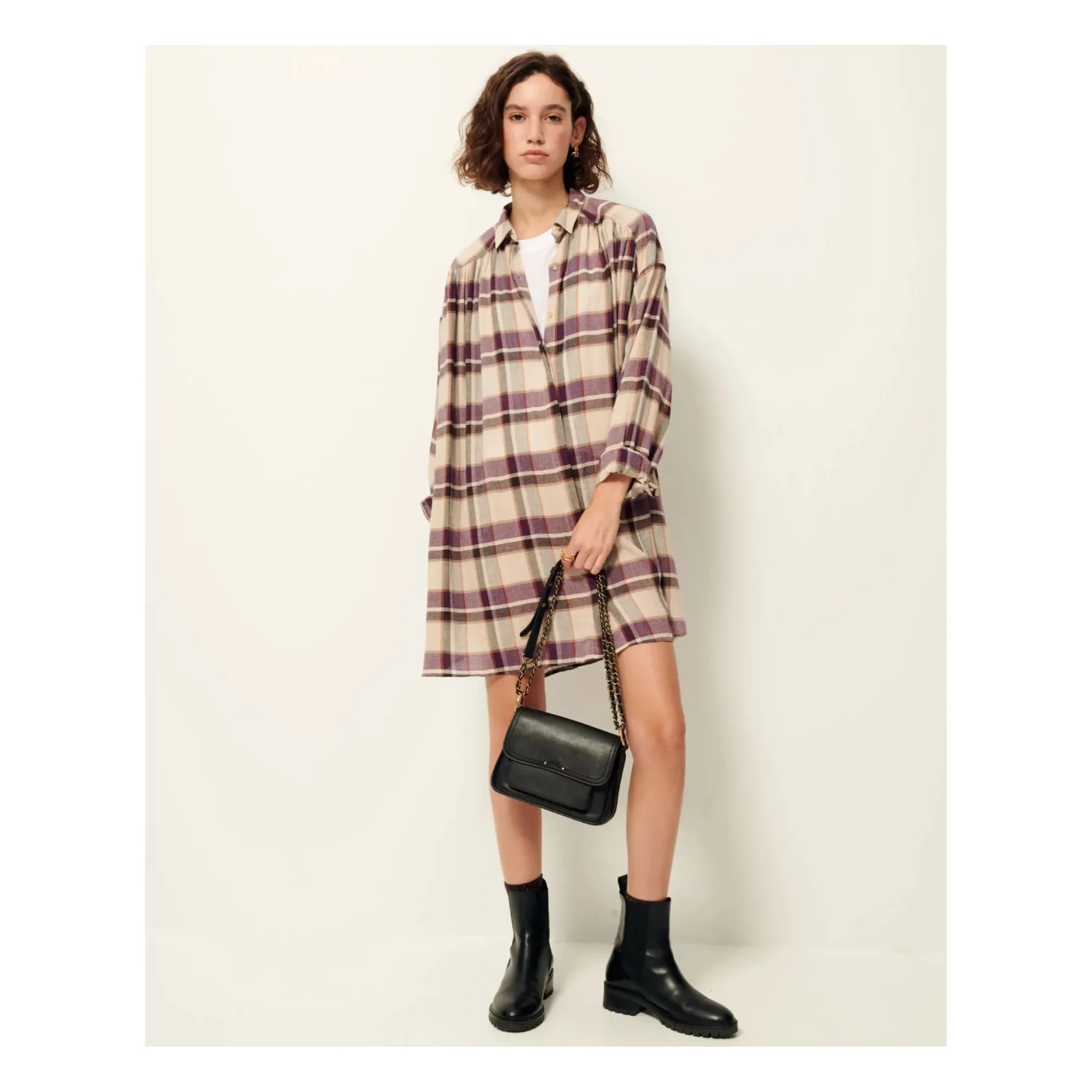 Sessùn Black Niu Mimita Leather Bag