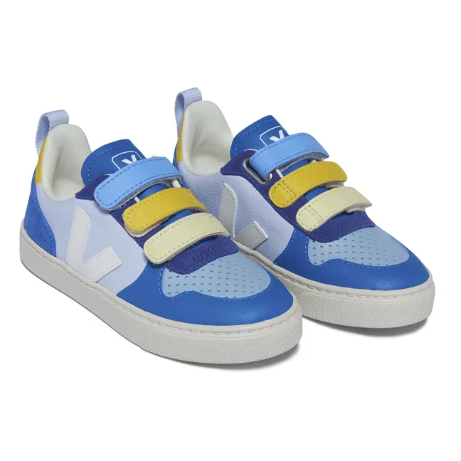 Sneakers V-10 Scratch | Blu