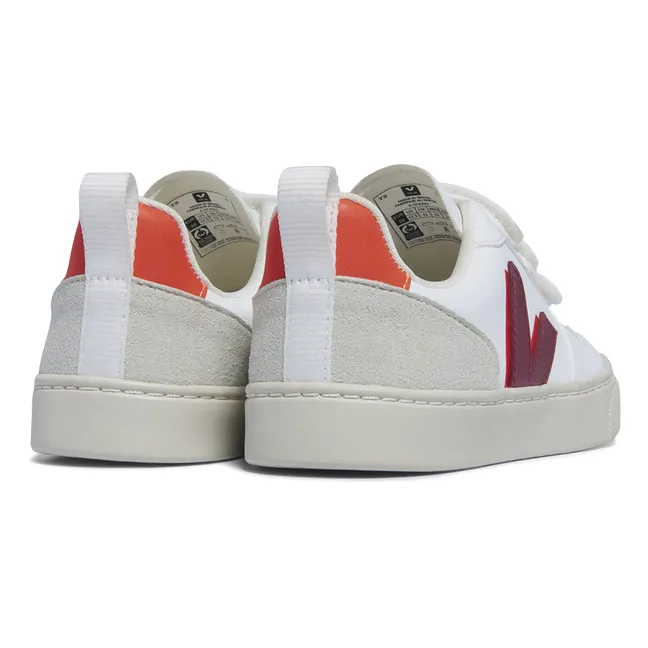 Baskets V-10 Scratchs Vegan | Orange