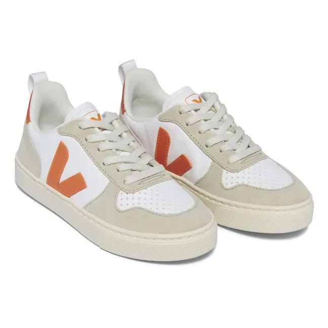 V-10 Lace-up Sneakers | Orange