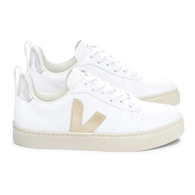 Baskets V-10 Lacets | Doré