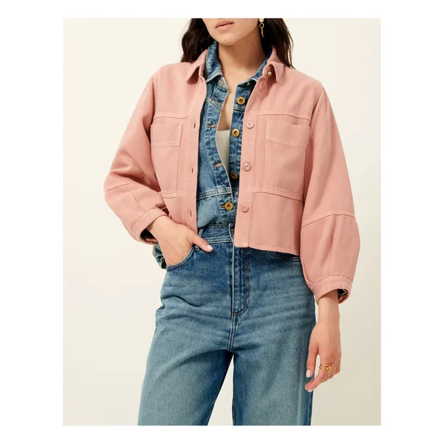 Leone jacket | Pale pink