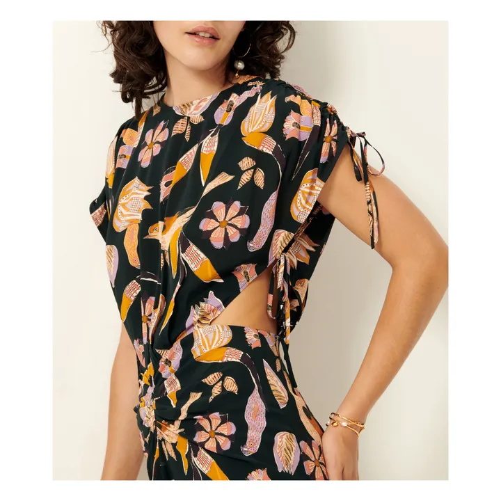 Robe Carlota | Noir- Image produit n°2