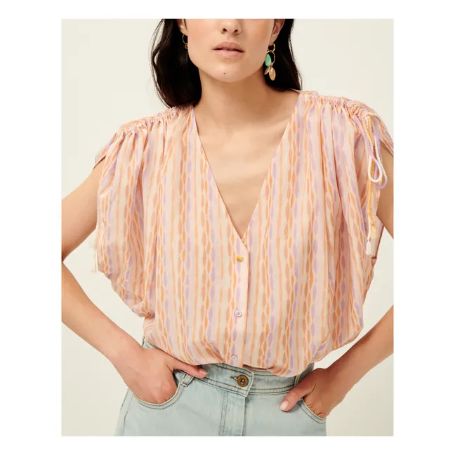 Mani V blouse | Orange