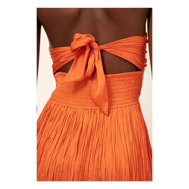 Vestido Trancoso de fibra reciclada | Mandarina