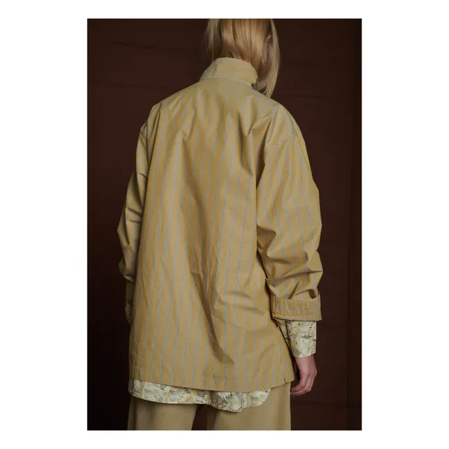 Giacca Archibald a righe | Beige