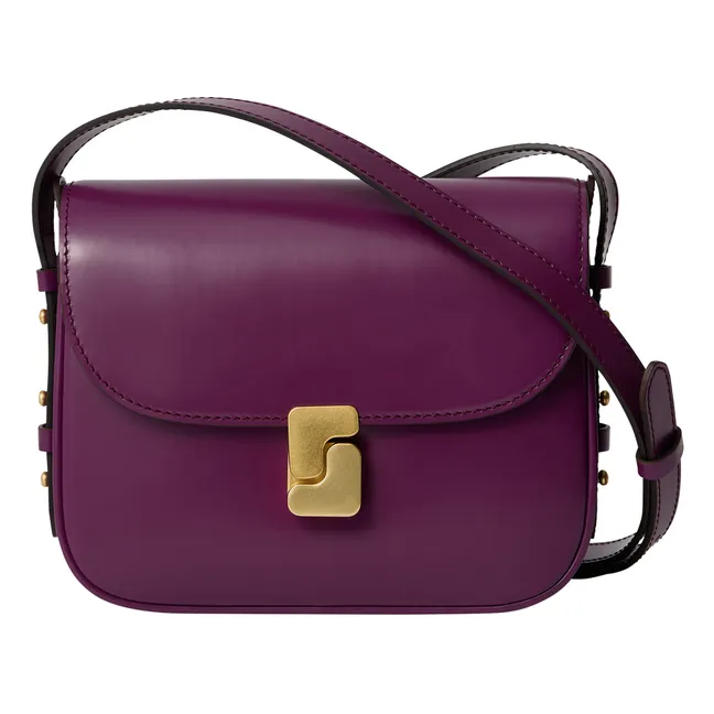 Mini bolso de piel Bellissima | Púrpura