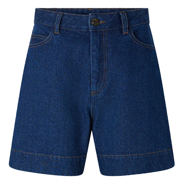 Aki Denim shorts | Washed blue