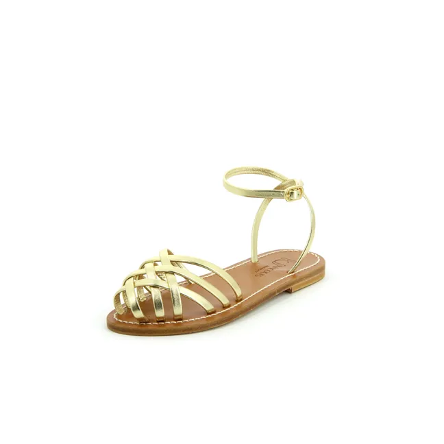 Demeteria-Sandalen | Grün