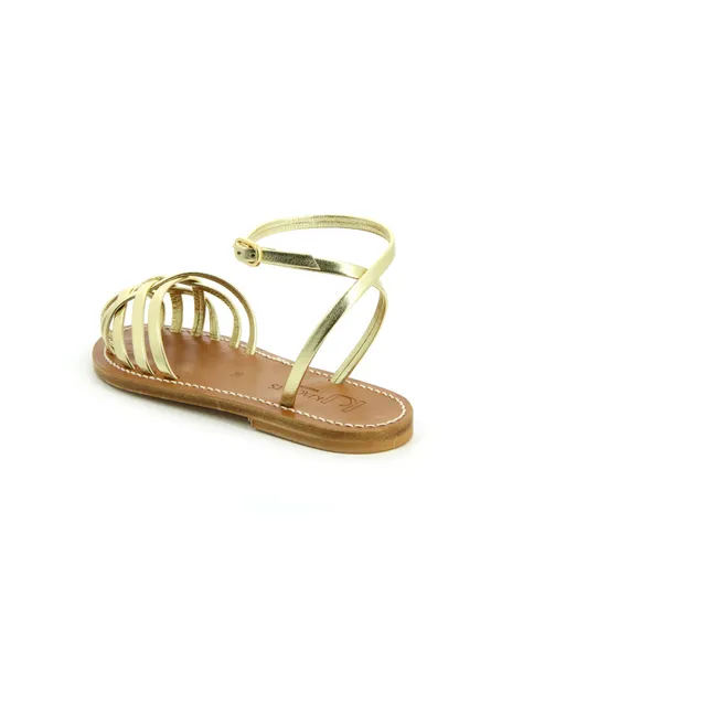 Demeteria-Sandalen | Grün