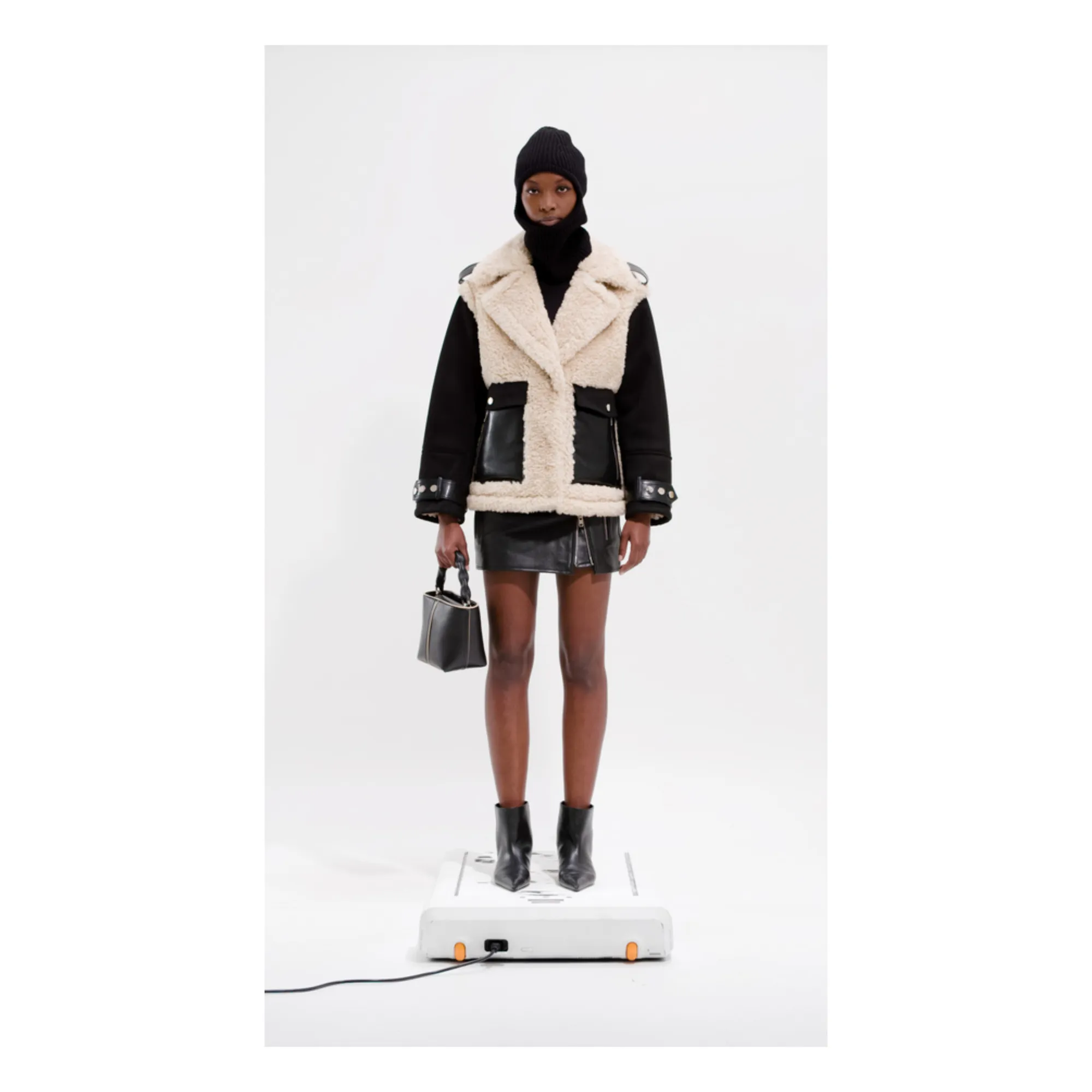 Stand Studio Beige Meara Short Coats