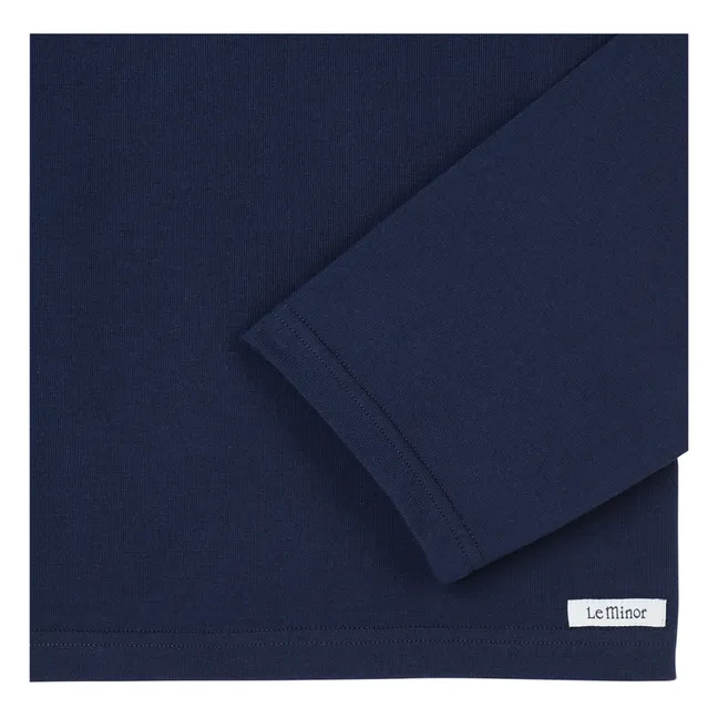 Vic Long Sleeve T-shirt | Navy blue