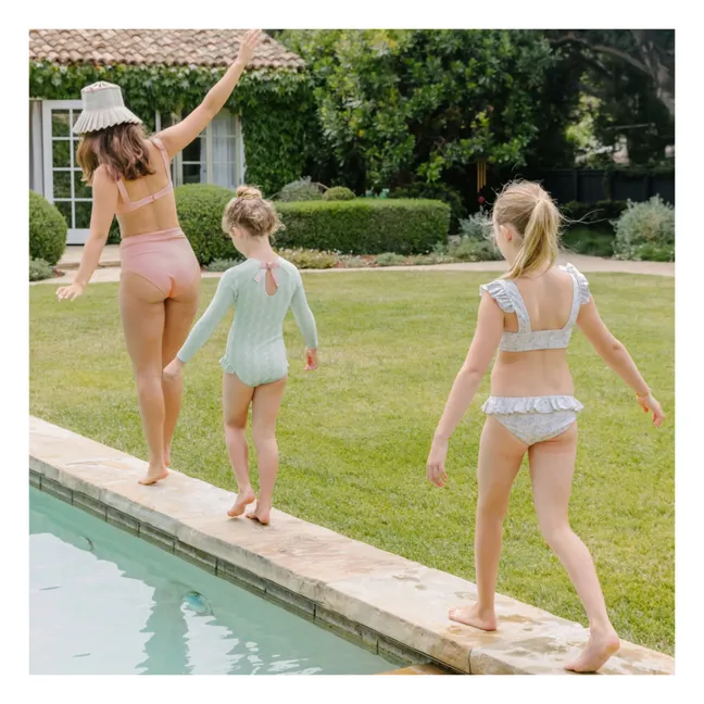 Maillot 1 Pièce Anti-UV Vine | Vert
