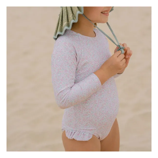 Fleur UV Protection 1-Piece Swimsuit | Pink