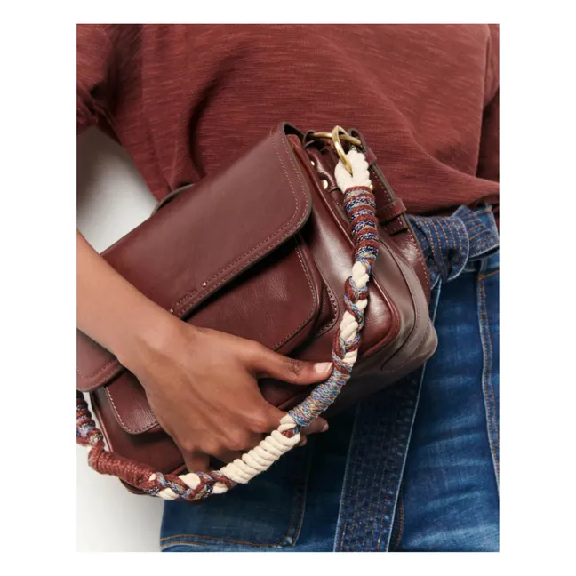 Handtasche Niu Tano Leder | Schokoladenbraun