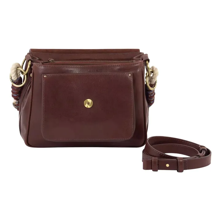 Niu Nano Leather Bag | Chocolate- Product image n°6