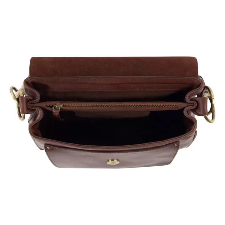 Niu Nano Leather Bag | Chocolate- Product image n°7