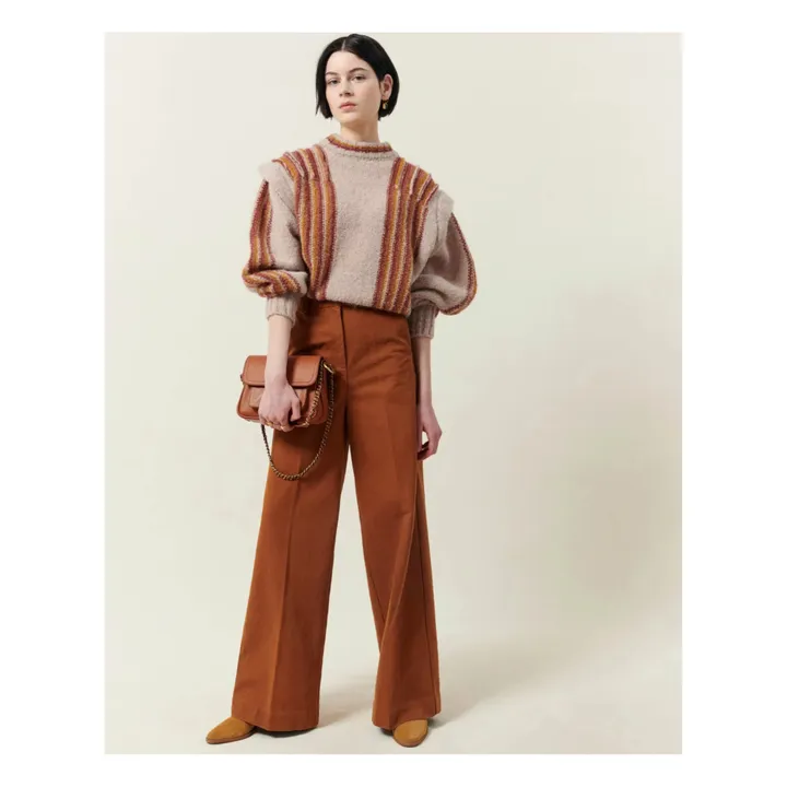 Sac Niu Mimita Cuir | Camel- Image produit n°1
