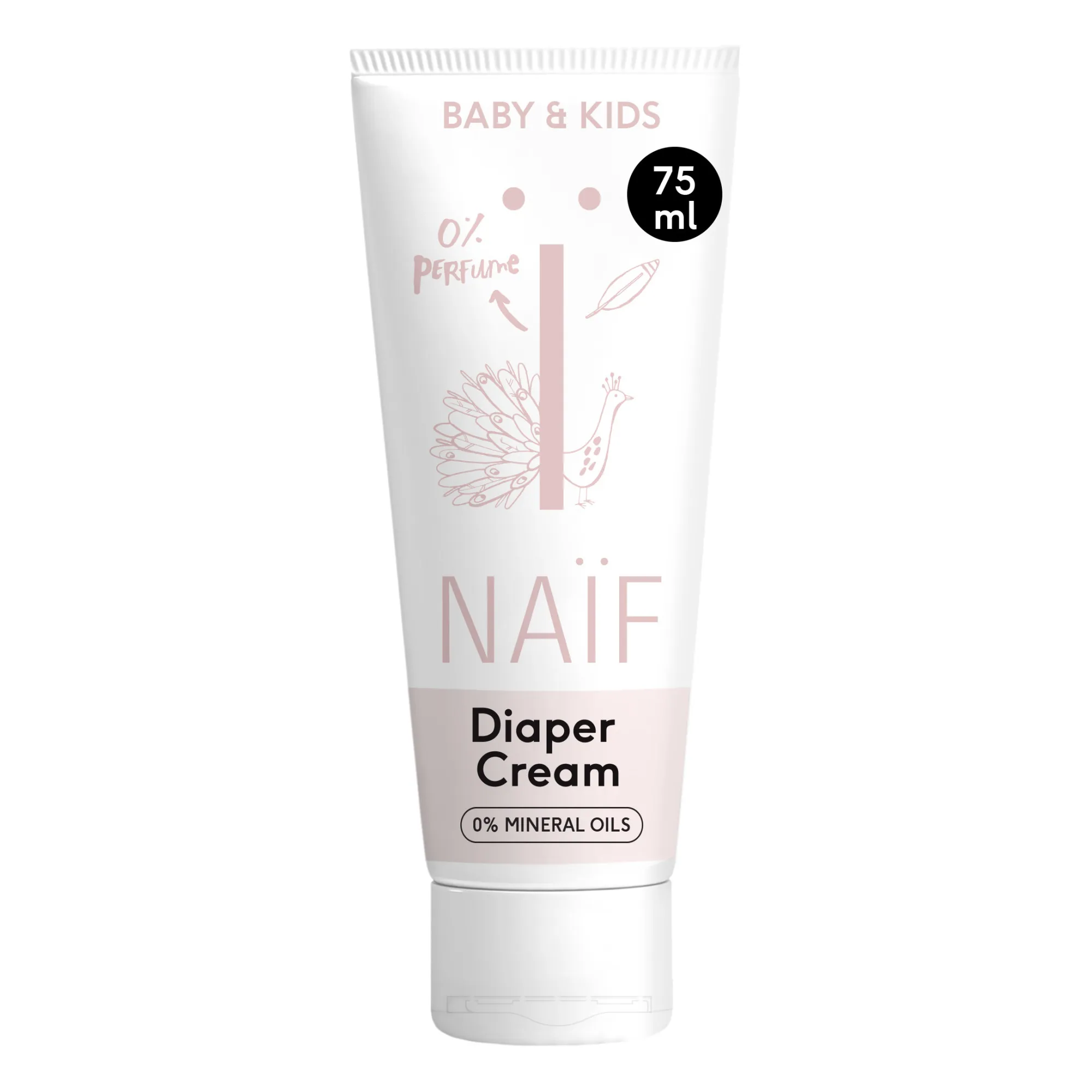 Naïf Natural Skincare Nappy Change Cream Fragrance Free 75