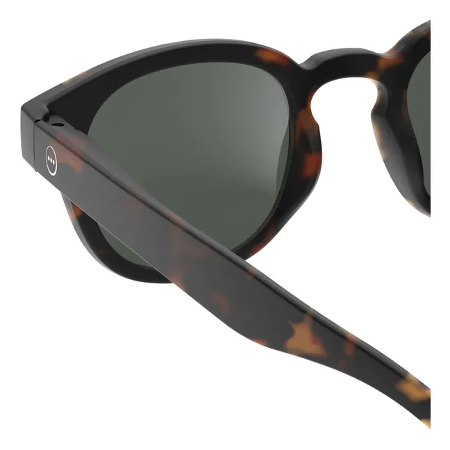 Sonnenbrille #C Tortoise Junior | Braun