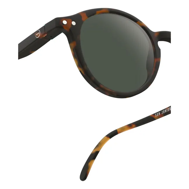 #D Tortoise Junior Sunglasses | Brown