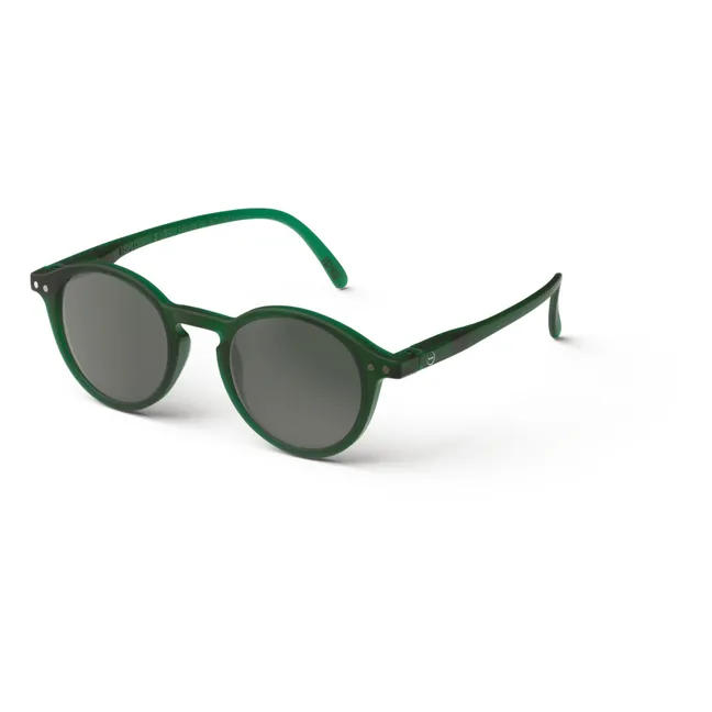#D Tortoise Junior Sunglasses | Green