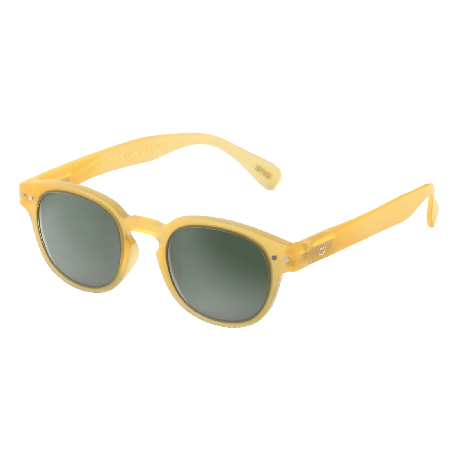 Izipizi Unisex Yellow #C Junior Sunglasses